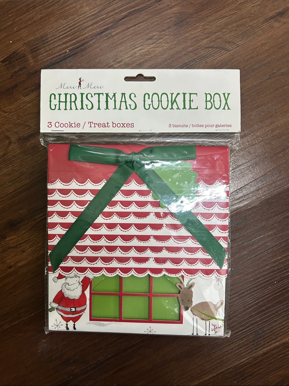 Meri Meri Christmas Cookie Box set of 3